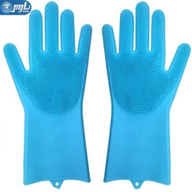 دستکش سیلیکونی اسکاچ دار مدل LP55